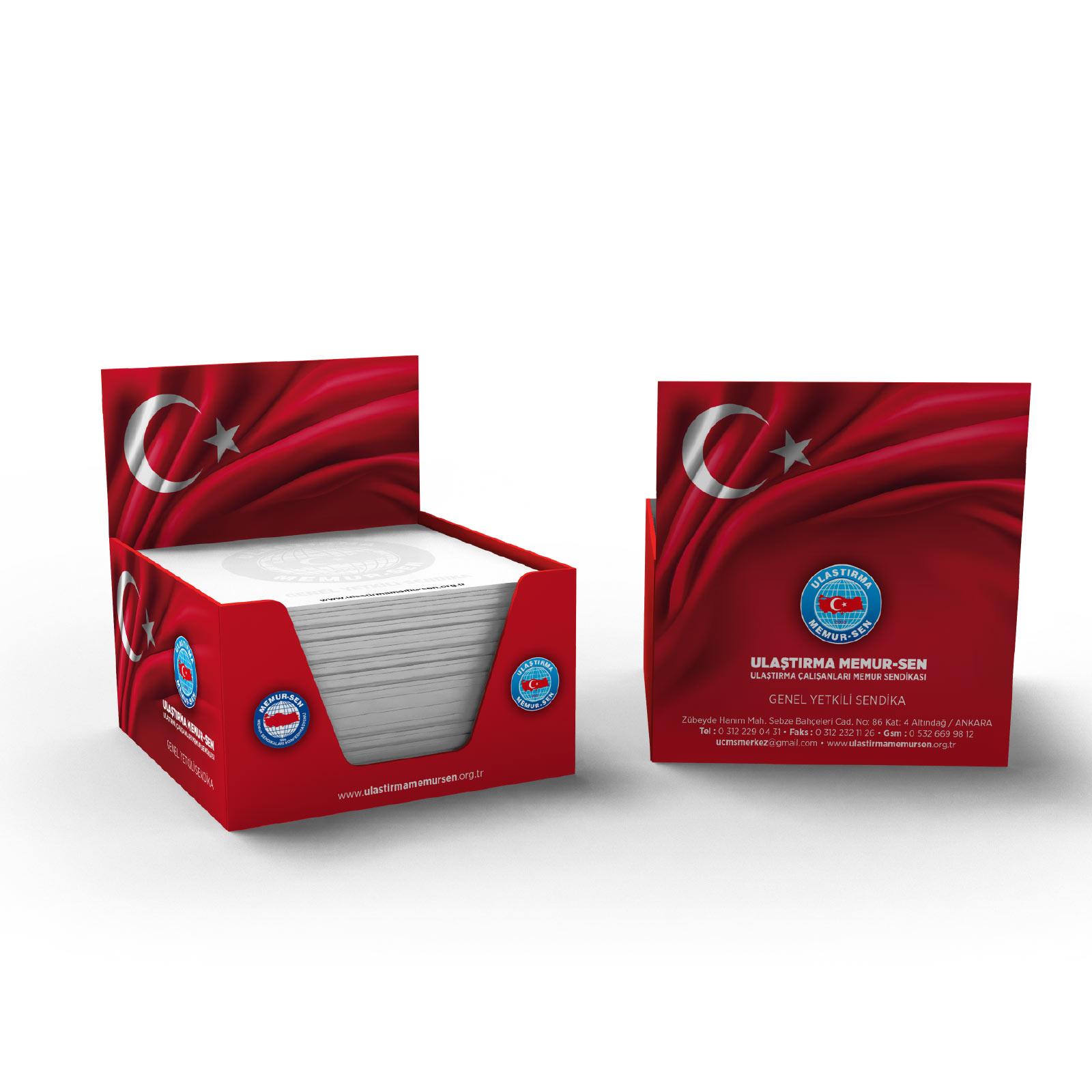 ALA-37 KUTULU KÜP BLOKNOT