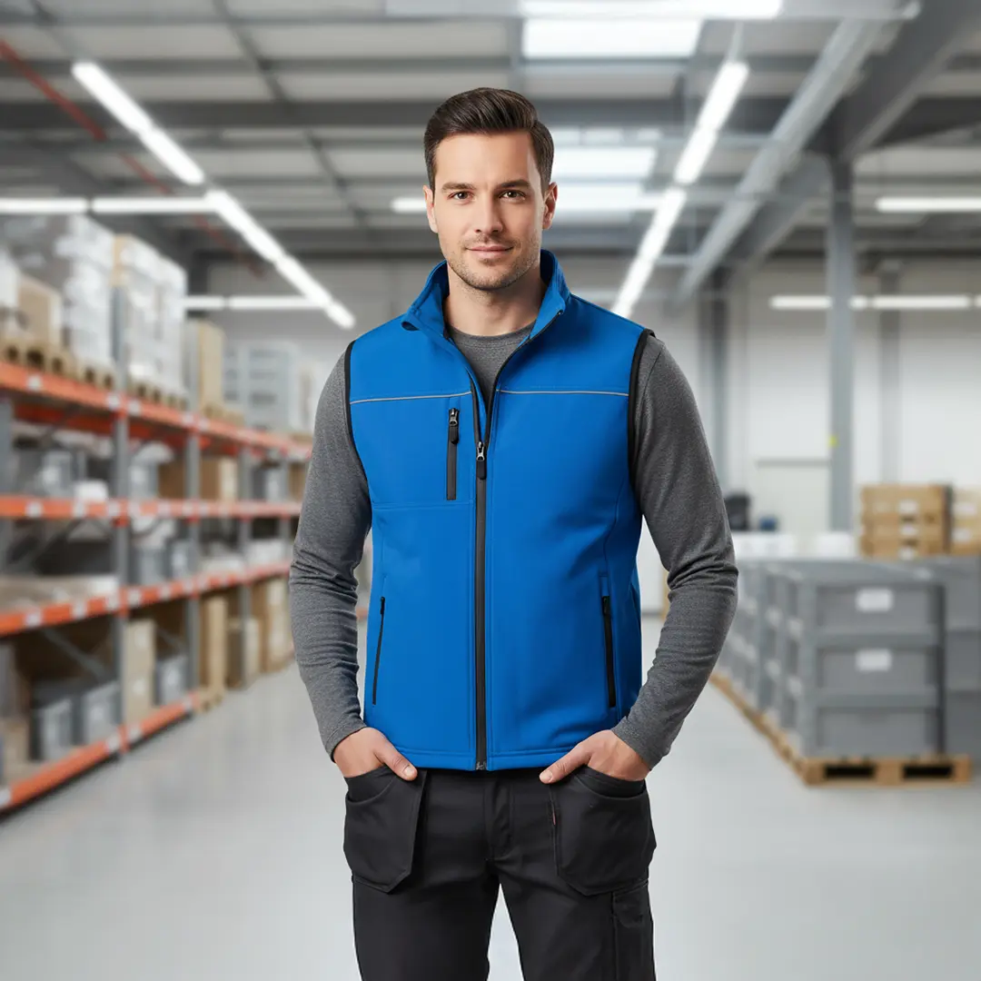 Softshell İş Montu Kolsuz