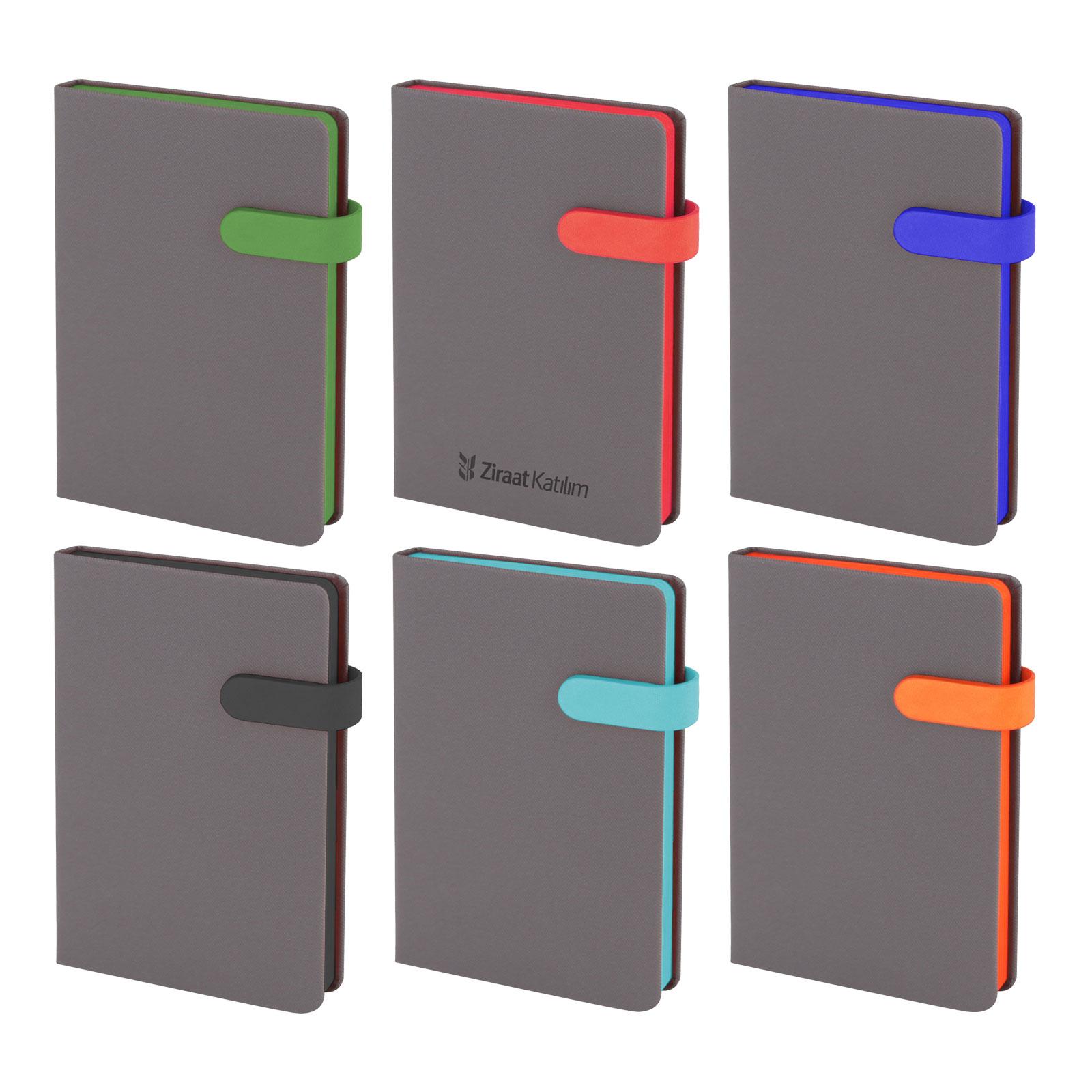 ORAN TURKUAZ TARİHSİZ DEFTER (13X21 CM)