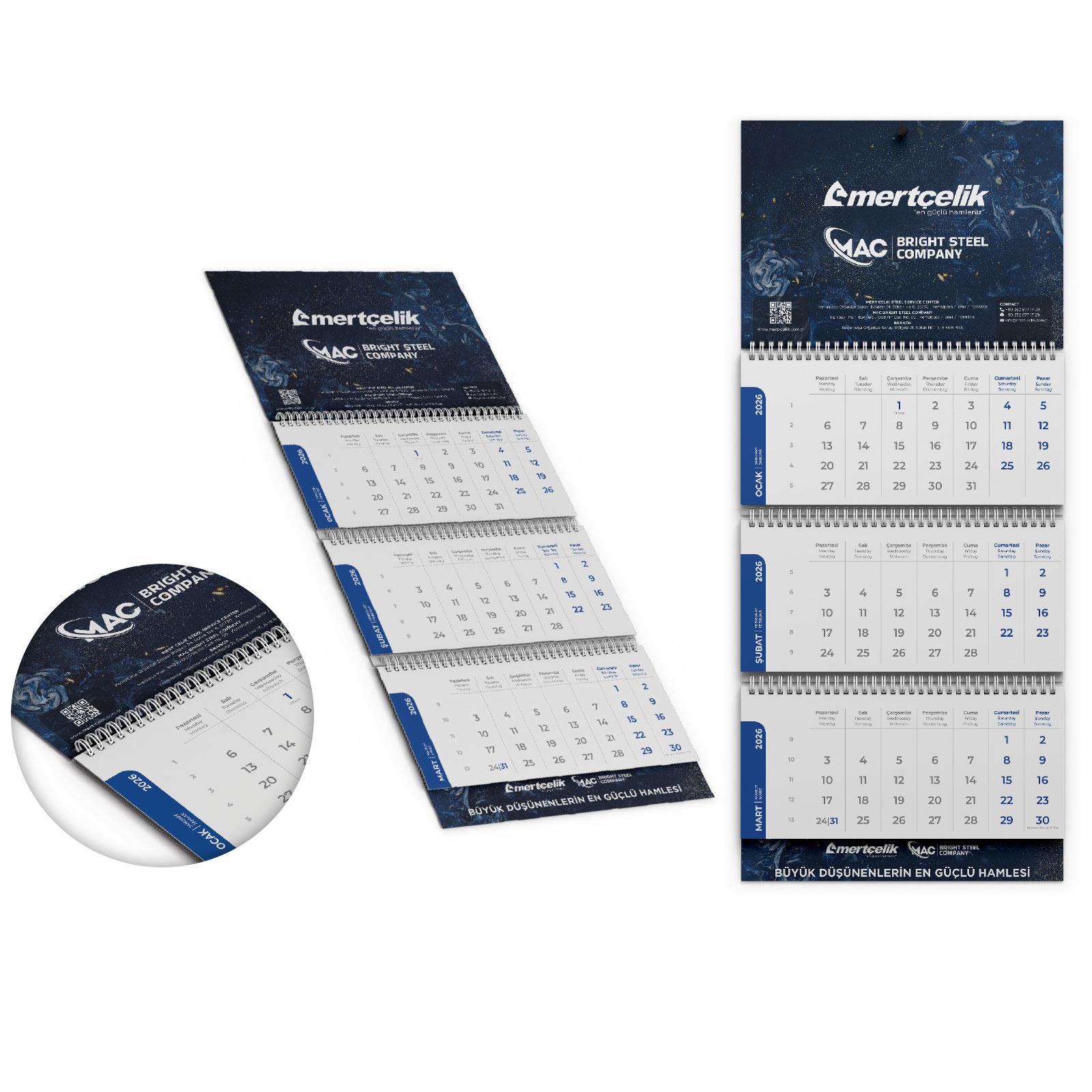 MUKAVVA SIVAMA AYNALI GEMİCİ TAKVİM